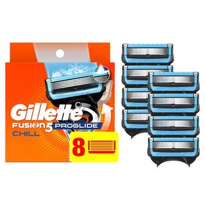 Repuestos de Cuchillas para Afeitar Gillette ProGlide Chill para Hombre, 8 Repuestos de Cuchillas - Product Image 1