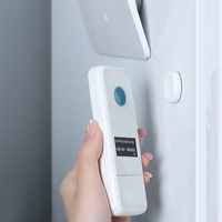 Sans poinçonnage Prise d'aspiration magnétique circulaire murale Télécommande Support de stockage fixe
