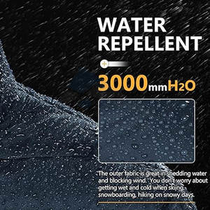 Proveedor a granel Chaquetas acolchadas con aislamiento ligero para hombre Abrigo de senderismo de esquí de invierno Diseños de colores OEM, pantalla de hojaldre, bordado - Product Image 4