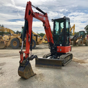 Miniexcavadora Kubota KX033-4 de 3.4 Toneladas con 4 Cucharones, Excavadora Hidráulica Compacta en Venta - Product Image 1