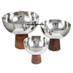 Meilleures ventes Bol à chocolat design en aluminium fini or Forme de bol sucré décoratif Écologique Vente en gros Chocolat en métal - Product Image 5