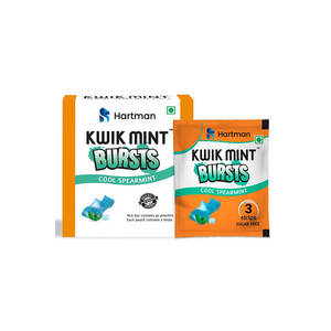 Bandes buccales contre la mauvaise haleine avec extrait de menthe et de clou de girofle pour une haleine fraîche longue durée - Product Image 1