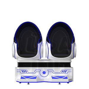 Équipement de cinéma de réalité virtuelle 9D, <span class=keywords><strong>deux</strong></span> sièges, fauteuil œuf VR 9D pour 2 joueurs, simulateur VR, jeu de cinéma, fauteuil œuf VR, parc d'attractions - Product Image 4
