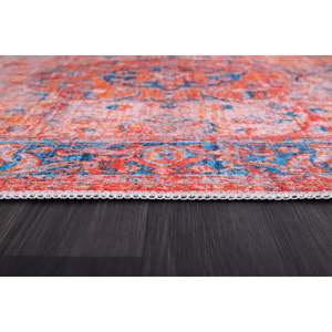 Netline Home Century Vinework Warm Orange Traditional <b>Washable</b> <b>Rug</b> - Product Image 6