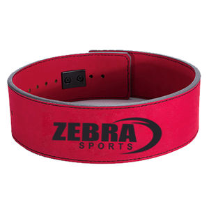 Cinturón profesional de 10mm para entrenamiento de gimnasia y levantamiento de pesas, palanca de cuero negro con logotipo personalizado para hombres y mujeres, venta al por mayor - Product Image 4