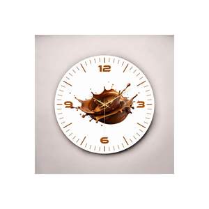 Colorido patrón de Chocolate 50cm Mesa silenciosa Reloj de pared número regalo diseño de madera para decoración del hogar u oficina - Product Image 5
