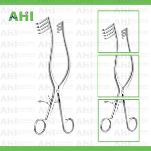 Retractor Autoestático Adson de 20 cm, Instrumentos Médicos Reutilizables Manuales de Acero Inoxidable Ortopédico Quirúrgico con Certificación CE - Product Image 2