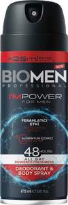 Desodorante Corporal en Spray Biomen I'm Power 175 ml, Control Antitranspirante de 48 Horas, Postbiótico, Refrescante, Sin Aluminio - Product Image 3