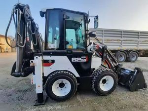 Chargeuse-pelleteuse sur pneus HIDROMEK HMK 62SS, moteur Kubota, haute efficacité, homologuée EPA et CE, vérins hydrauliques Eaton, moteur et pompe. - Product Image 5