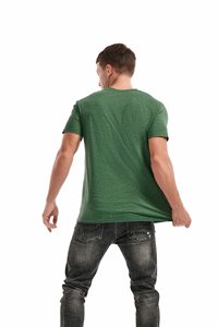 T-shirts en coton imprimés personnalisés de haute qualité et abordables pour hommes, disponibles dans toutes les tailles et de nombreuses couleurs au choix - Product Image 4