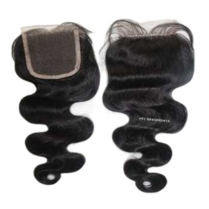 Fermeture de qualité supérieure en inde vierge brute, tissage à nœud unique non traité avec dentelle de la meilleure qualité - Product Image 5