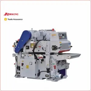 Automatic 2 Sided Surface Planer 18 Inch Wood Bench Double Side Helical Surface Thickness Planer Wood Machine