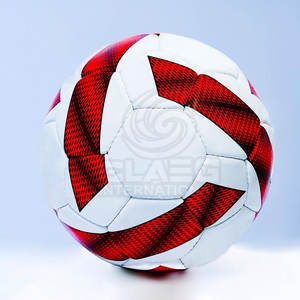 Balón de fútbol de PU cosido a mano de fábrica, hecho de cuero, PVC, partido similar, balón de fútbol de Pakistán - Product Image 2