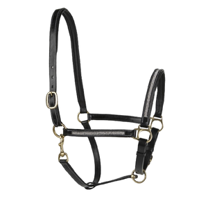 อานม้าหนังแท้สายคล้องคอประดับคริสตัลแวววาวสายคล้องคอสำหรับขี่ม้า - Product Image 1