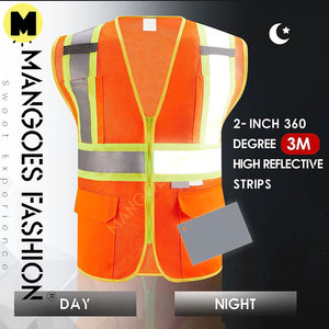 Vêtements de travail en polyester Offre Spéciale vêtements de travail réfléchissants haute visibilité Logo personnalisé toutes les couleurs gilet de vêtements de travail de sécurité haute visibilité pour hommes - Product Image 6