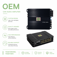 Amplificateur de puissance audio pour voiture OEM Sennuopu, processeur DSP 4 canaux, amplificateurs audio pour voiture