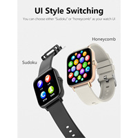 Montre connectée carrée QW33, écran tactile IPS, étanche IP67, suivi de la santé, GPS, double carte SIM, compatible Android OS, mesure de la pression artérielle