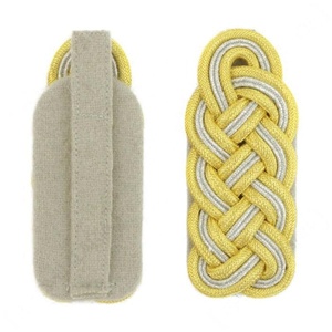 Épaulettes d'uniforme d'officier brodées de qualité supérieure, fournisseur d'usine - Product Image 1