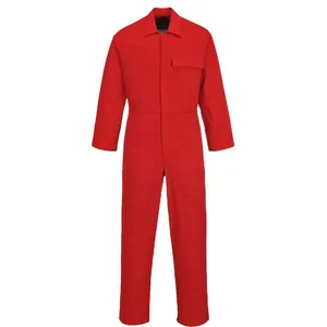 Pakaian tahan api pria, baju kerja reflektif anti api, Overall, tahan api, seragam keselamatan
