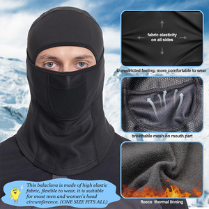 Masque cagoule avec logo personnalisé, service OEM chaud et respirant parfait pour les sports d'hiver, la moto et les aventures en plein air - Product Image 2