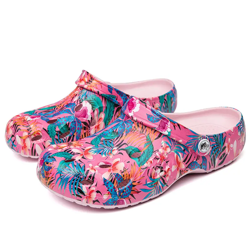2024 vente en gros nouvelle arrivée chaussures d'été plage sandales colorées pantoufles douces pour filles et garçons