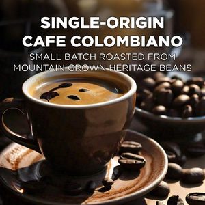 Cápsulas de Café Colombiano Maud's, 18 unidades, Origen Único, Café de Tueste Medio en Cápsulas Individuales – Café 100% Arábica - Product Image 4