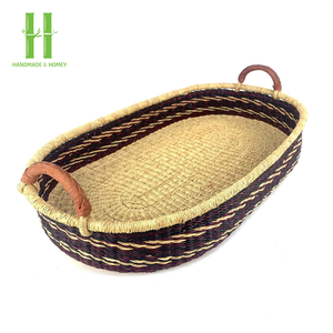 Cestas para cambiar de dormir para bebés recién nacidos de Vietnam Seagrass Moisés Cesta para cambiar cunas para niños - Product Image 3