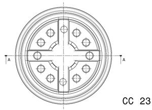 Macetas de vivero de 6 litros de alta calidad CC 23 cm de diámetro plástico reciclado varios colores redondo HECHO DE PP para paletas de plantas embaladas - Product Image 4