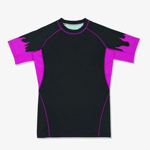 เสื้อรัดกล้ามแขนสั้นสำหรับ MMA ขายส่ง ระบายอากาศ แห้งเร็ว ต้านเชื้อแบคทีเรีย ผลิตตามสั่ง รับผลิตแบบ OEM - Product Image 6