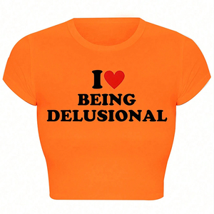 เสื้อยืดครอปสำหรับผู้หญิงเสื้อครอปแบบ100% คอตตอนยืดได้เสื้อครอปสำหรับผู้หญิงดีไซน์ล่าสุด - Product Image 1