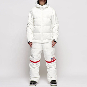 Traje de Esquí Profesional Impermeable y Cortavientos |   Ropa de Nieve Transpirable con Cremallera |   Traje de Snowboard para Hombre y Mujer de Talla Grande - Product Image 6