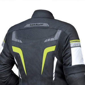 Chaqueta de malla textil para motocicleta personalizada de alta calidad para montar en verano Nuevo diseño elegante con logotipo en la espalda Transpirable a prueba de viento - Product Image 5
