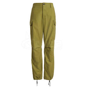 สีทึบสบายผู้หญิงกางเกงคาร์โก้คุณภาพระดับพรีเมียมที่ขายดีที่สุดผู้หญิงกางเกงคาร์โก้ - Product Image 1