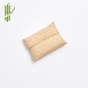 High Quality Minimalist Wallet Eco-Friendly <b>Bamboo</b> Woven <b>Crafts</b> for Wedding Gift Box Packaging and Souvenirs/Guests' Gifts - Product Image 3
