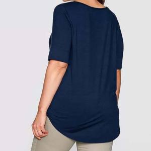 T-Shirt en coton respirant mince de qualité supérieure pour hommes femmes nouveaux t-shirts solides surdimensionnés décontracté coupe ample demi Streetwear pour l'été - Product Image 5