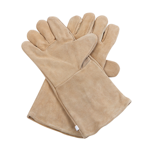 Gants de soudage épais durables en cuir de vachette fendu de 16 pouces - Product Image 3