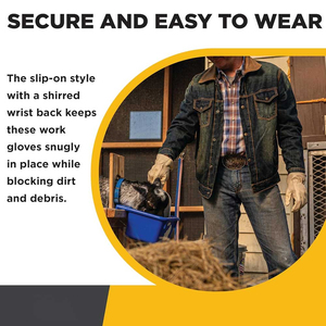 El mejor color Durable Ligero El más nuevo servicio OEM ODM Haga sus propios guantes de trabajo hechos a mano - Product Image 3