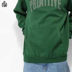 Hecho en Pakistán Ropa de hombre personalizada Sudaderas con capucha de diamantes de imitación Nueva moda Ropa de invierno Sudaderas con capucha de diamantes de imitación - Product Image 2