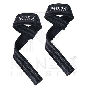 Sangles de musculation en coton de dernière génération pour hommes et femmes, sangles de levage rembourrées en néoprène réglables - Product Image 3
