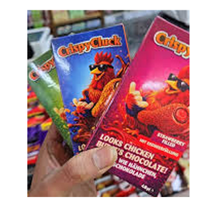 Crispy Cluck Chocolate Chicken Strawberry 48g por 100g 6g de Proteína 0.3g de Sal Para un Perfil Nutricional Equilibrado Venta al por Mayor - Product Image 6