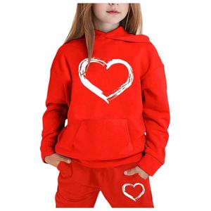Elegante nuevo diseño de invierno Casual sólido niños chándal personalizado tejido polar transpirable ligero poliéster algodón - Product Image 1
