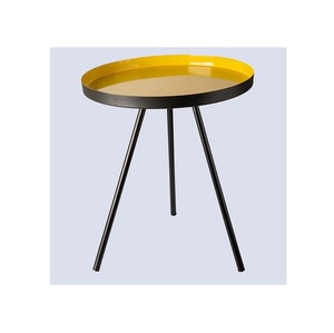 Handmade Indian Design Side Table with Golden Finished with Round Shape <b>Used</b> in Sofa Side Bed Side at Wholesale Price - Product Image 5