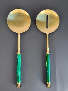 Cuchara para Servir Ensaladas Premium, Acero Inoxidable de Alta Calidad, Vajilla Elegante, MOQ Bajo para el Mejor Precio al por Mayor - Product Image 4