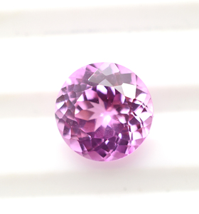 Ceylon Pink Sapphire Padparadscha Diamond Cut 3 mm a 6 mm Calibrado Lab Piedra preciosa de cuarzo suelta para joyería - Product Image 1