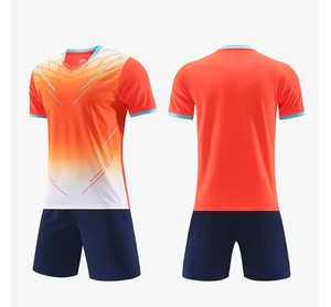 Uniformes de Fútbol Personalizados 2024 para Adultos, Cómodos, Técnica de Sublimación, Alta Calidad, Precio al por Mayor, Nuevo Estilo, Conjuntos 100% - Product Image 3