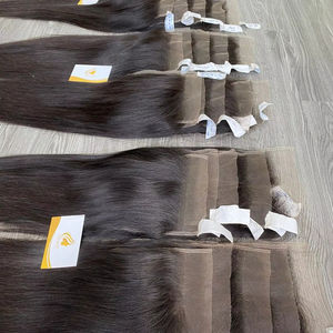 Para extensiones de cabello suizo para encaje Frontal y cierre Remy Virgin Raw Vietnamese Precio al por mayor - Product Image 1