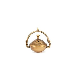 Brûleur d'encens en bois de noix de coco de conception créative Brûleur de Bakhoor thérapeutique avec porte-encensoir arabe - Product Image 2