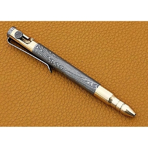 ปากกาหมึกซึมเหล็กดามัสกัสคลาสสิกสำหรับใช้ในสำนักงานพร้อมบรรจุภัณฑ์กล่องของขวัญขายดีปรับแต่งโลโก้ได้ตามต้องการ - Product Image 3