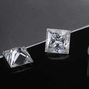 Haute qualité IGI certifié lâche Moissanite diamant-DEF couleur VVS clarté princesse coupe laboratoire cultivé bijoux en gros - Product Image 2