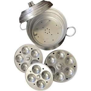 หม้อนึ่งสแตนเลส4จานหม้อไอน้ำแบบตั้งได้16ชิ้น - Product Image 4